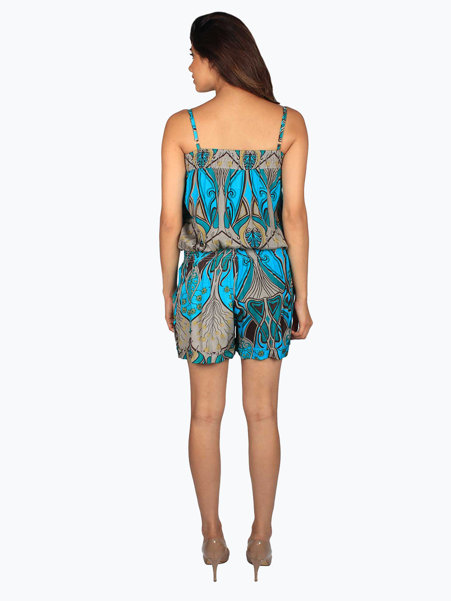 Abstract Printed Romper
