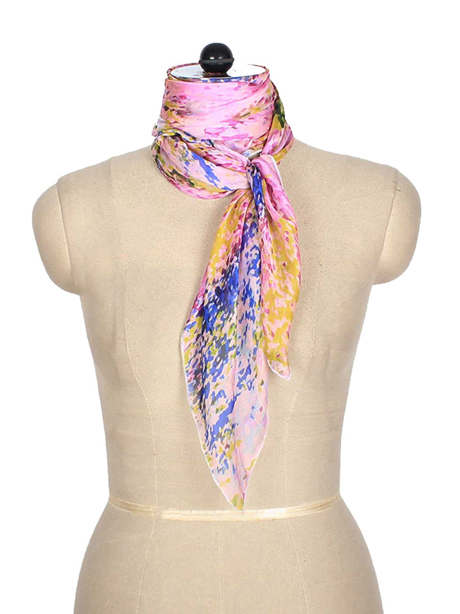 Bold and Beautiful: Printed Scarf in Vibrant Colors