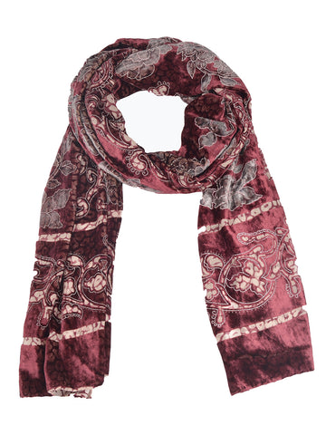 Classic Elegance: Printed Stole with Timeless Print
