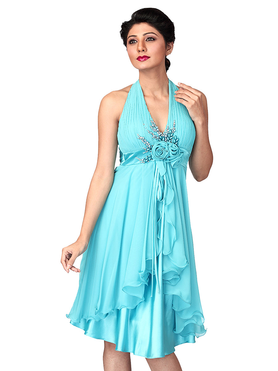 Classic Halter Prom Dress