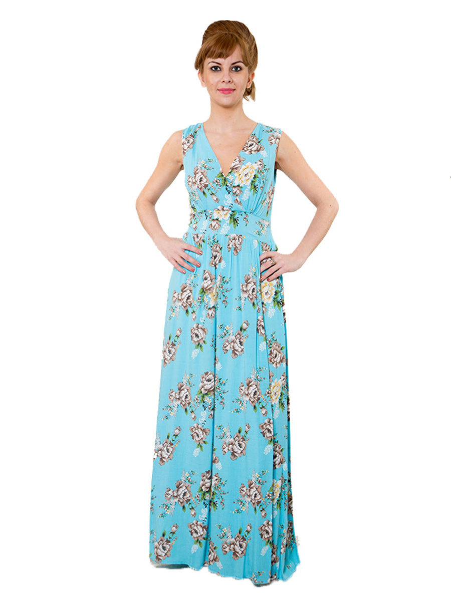 Floral Printed Maxi Dress