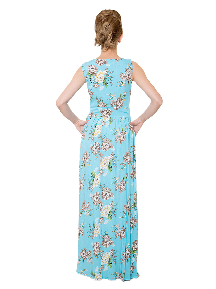 Floral Printed Maxi Dress