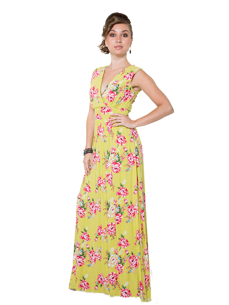 Floral Printed Maxi Dress