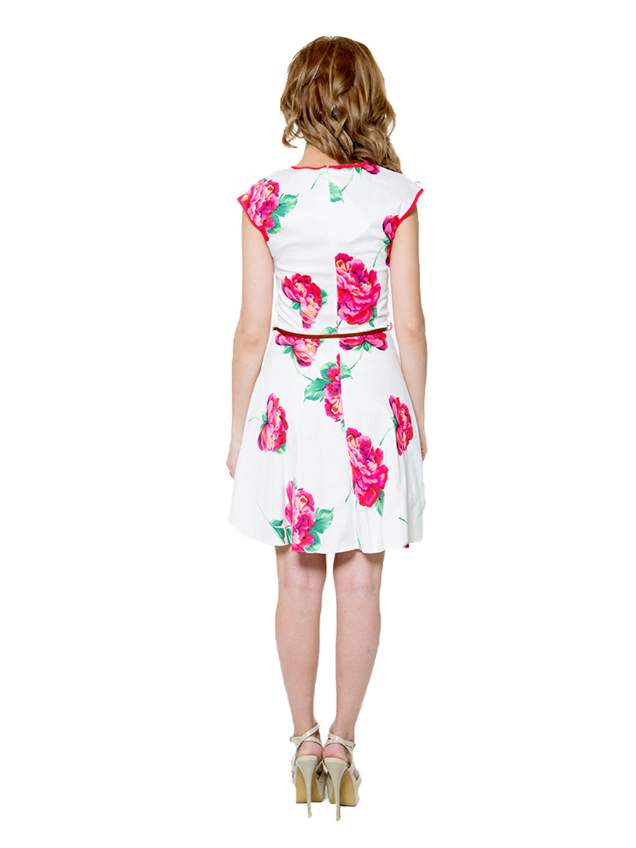 Floral Printed Short Dress