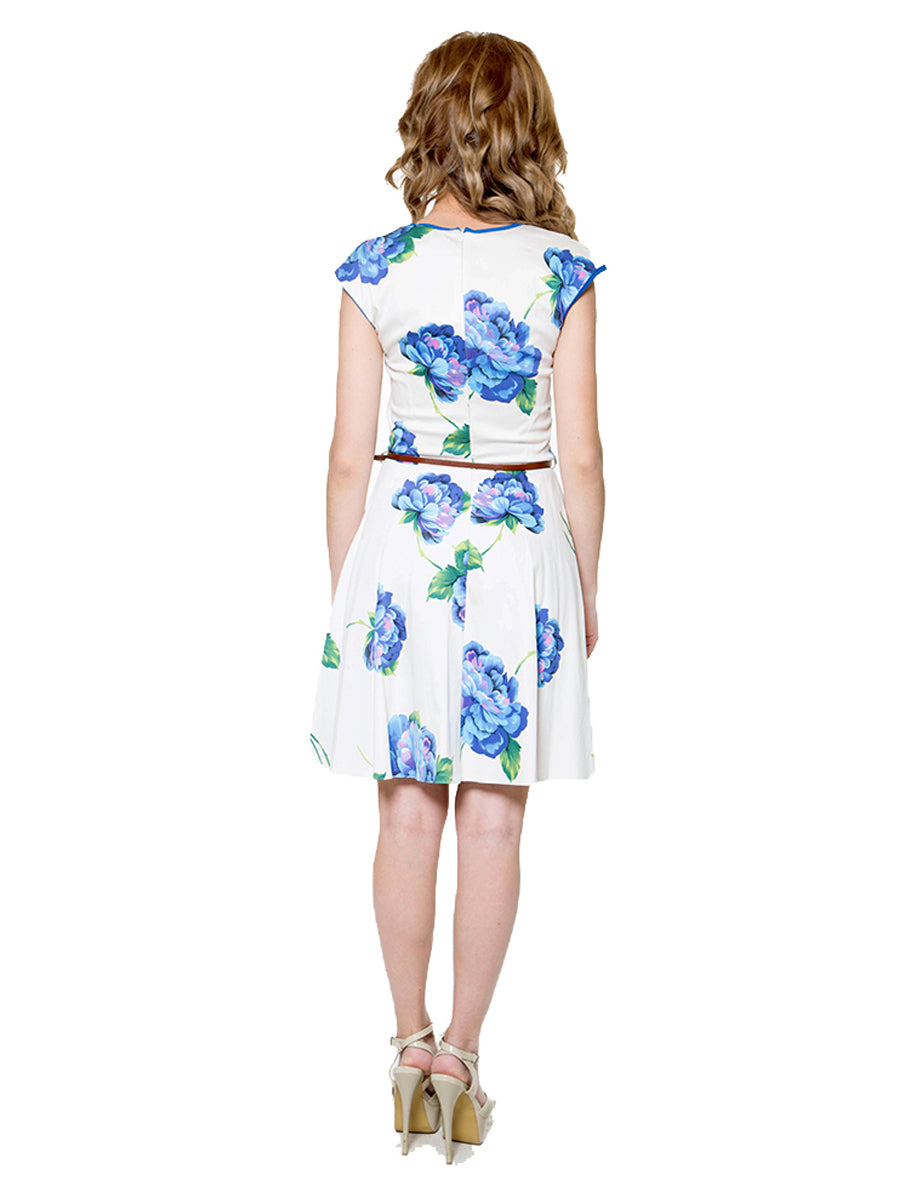 Floral Printed Short Dress
