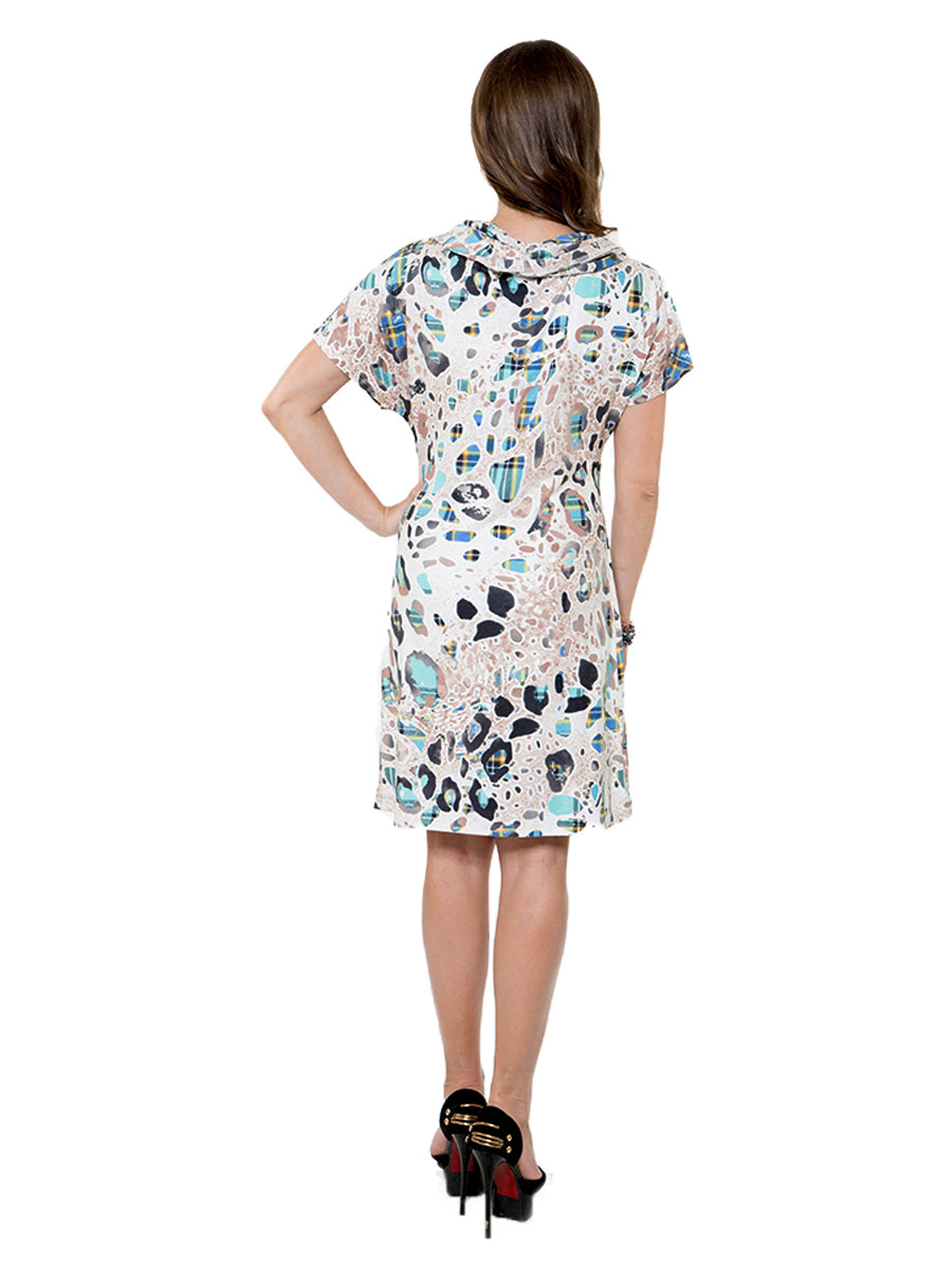 Printed Casual Short Sleeve Dress