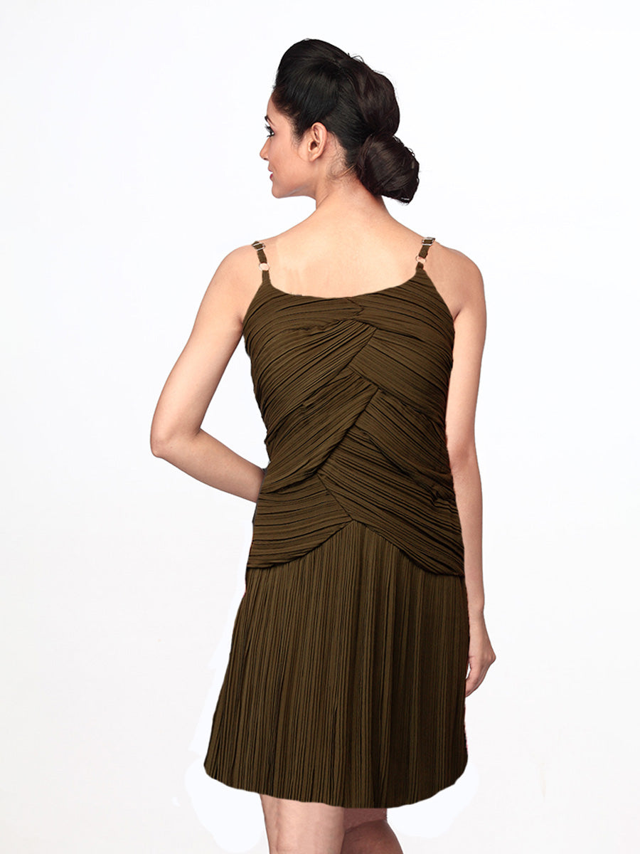 Ruche Twist Dress