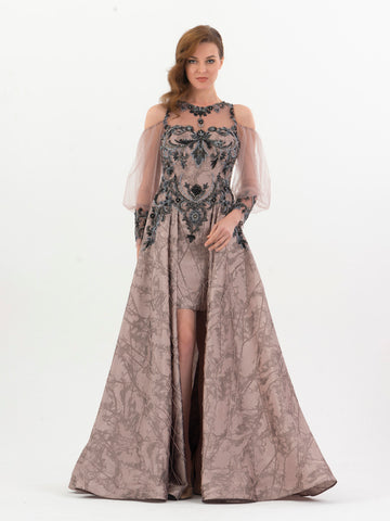 The Regal Elegance Couture Dress