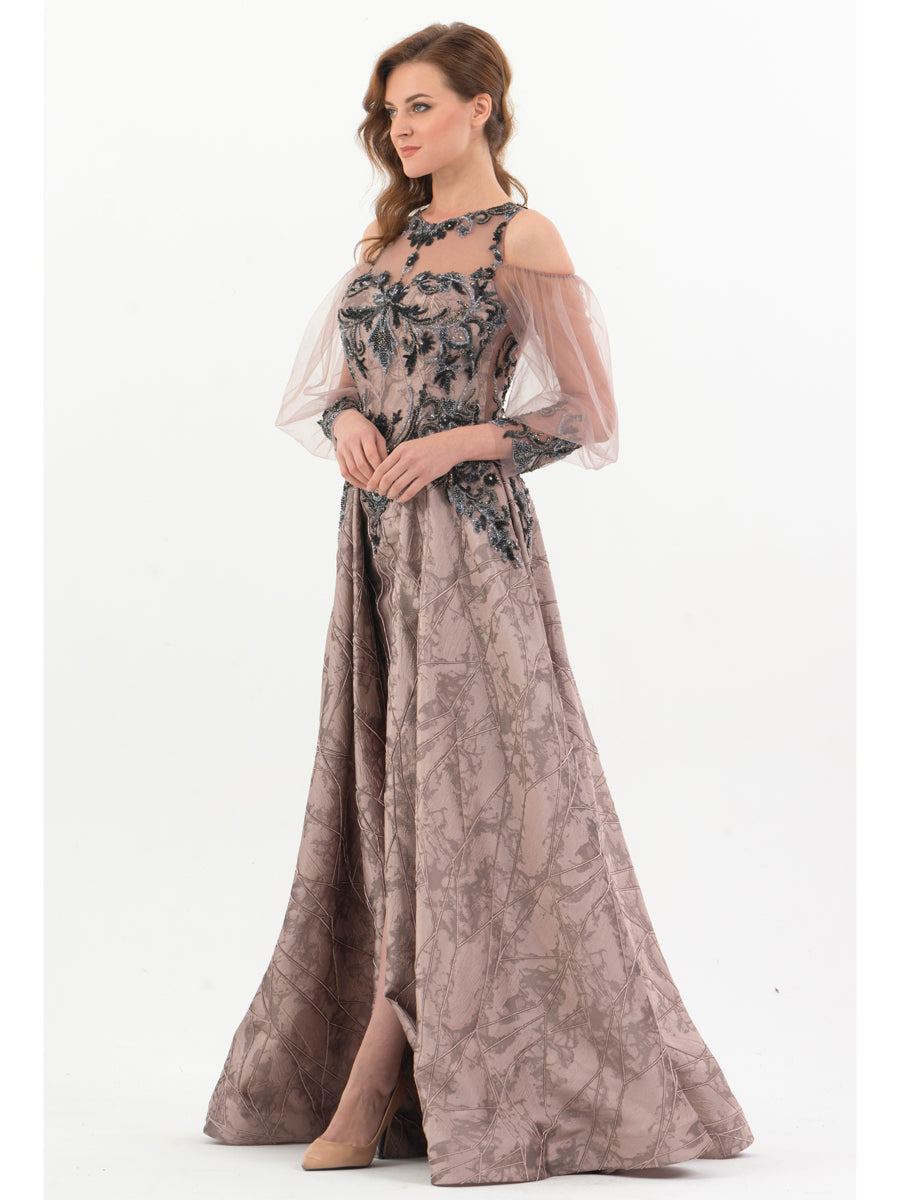 The Regal Elegance Couture Dress