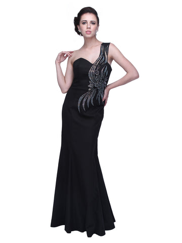 Enchanting Elegance: Stunning Acetate Embroidered Gown for a Captivating and Luxurious Look